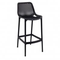Tall Air Stool in Black