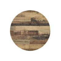 Rustic Maple Round 600mm Isotop Plus Table Top