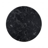 600mm Round Alcantara Black (Marble) Isotop Table Top