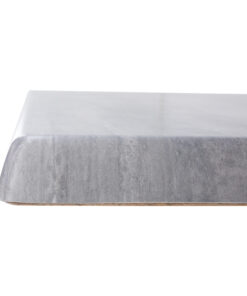 700mm Square Cement Isotop Table Top wirh Black Maxwell Base