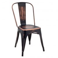 Replica Tolix Chair in Antique Copper