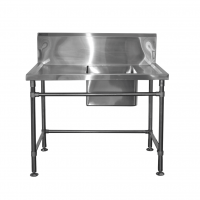 Stainless Steel Sink 650 x 1200mm Single Bowl
